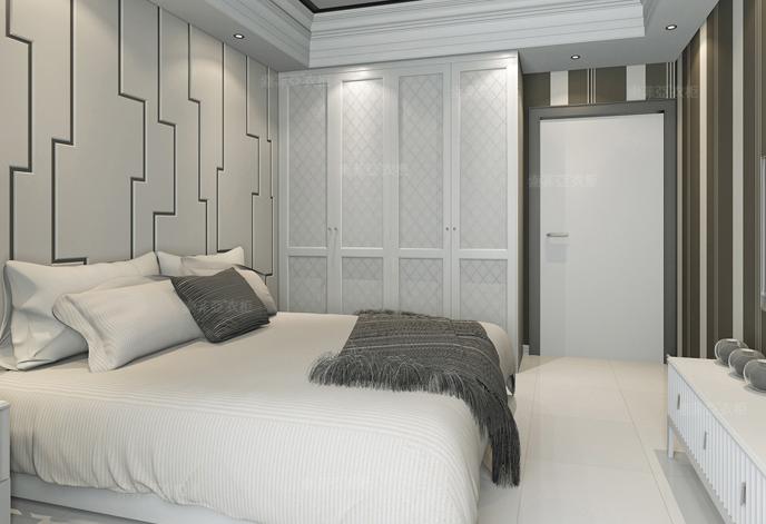 纯白色梦幻卧室衣柜效果图 “窈窕”小清新