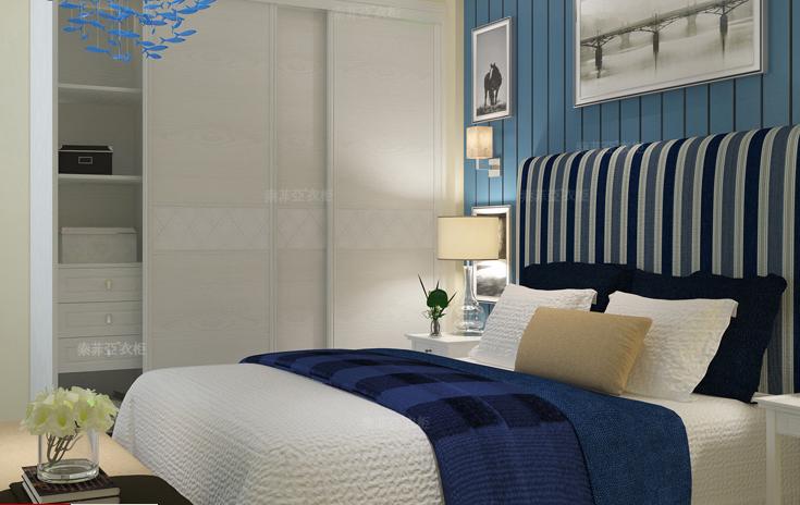 时尚精致尊贵简约 现代推拉门衣柜效果图