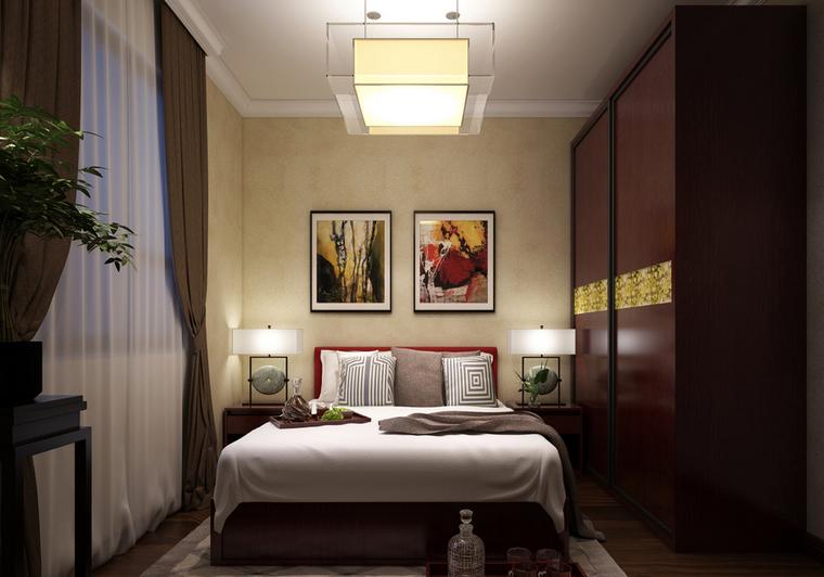 新中式风格衣柜设计图 有腔调有个性