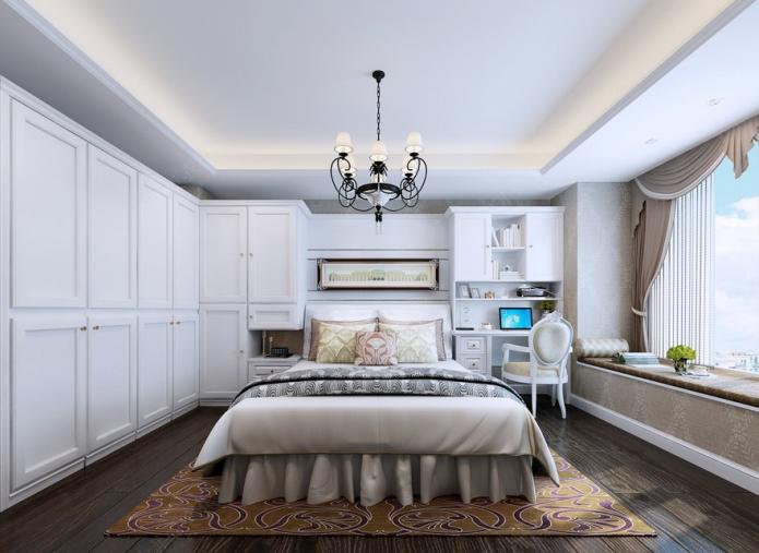 简欧时尚卧室衣柜效果图 干练型女人首选