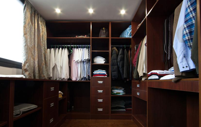 全开放式衣柜效果图 冬季收纳利器