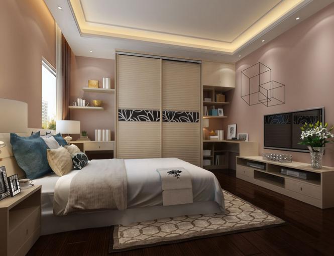 装修品味魅力显现 现代百叶衣柜设计图