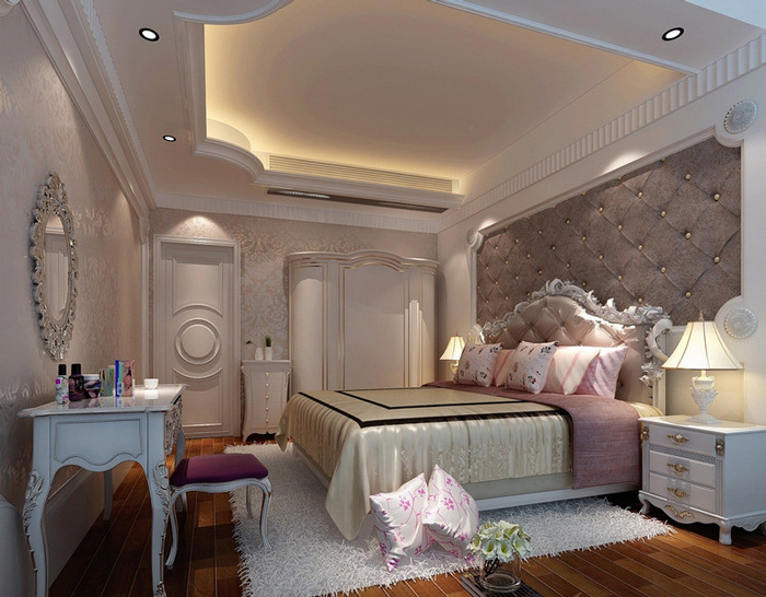 286㎡大户型欧式风格家 成功人士首选卧室衣柜图片