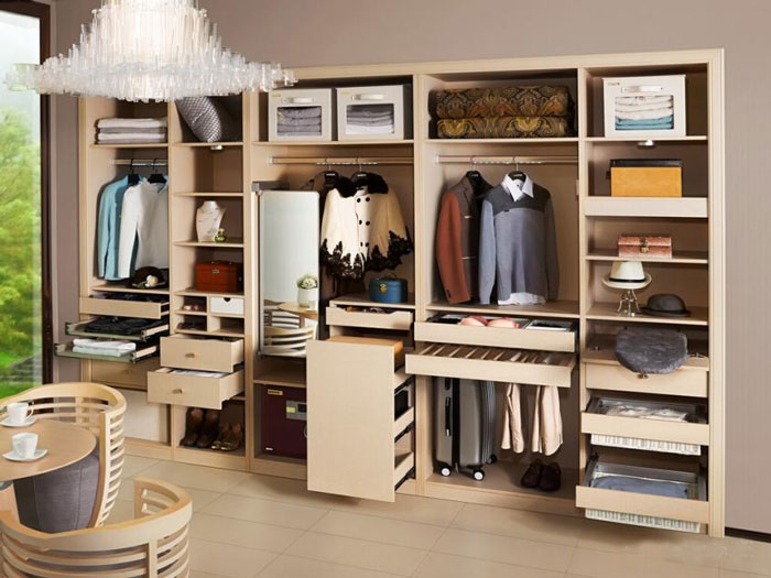 90平米小户型衣柜设计图 时尚且温馨