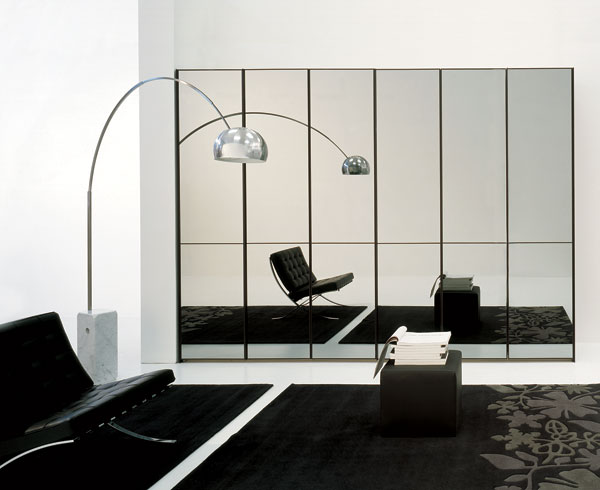 家具全能王 灰色镜面衣柜设计图