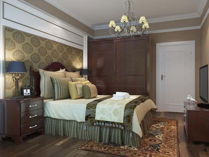 欧式古典整体衣柜效果图 实用与美观相结合