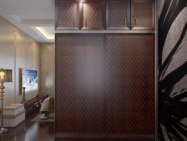 气质轩昂欧式衣柜效果图 古色古香韵味无穷