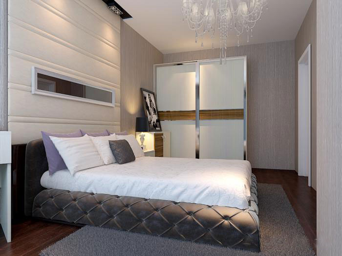 都市白领理想家族 现代滑门衣柜效果图