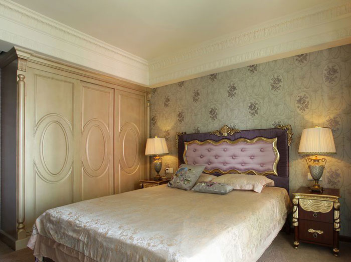 经典欧式风格装修 高大上卧室衣柜效果图