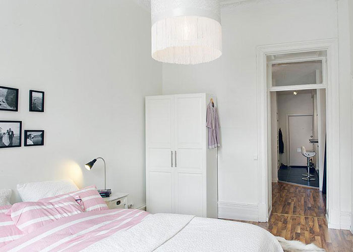 工薪族造家 北欧风格整体衣柜效果图