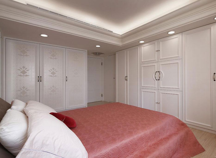 时尚简约并存 内嵌式衣柜设计图