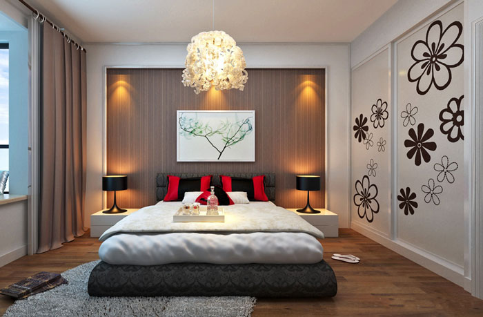 浪漫温馨卧室衣柜效果图 打造女性最爱的卧室 