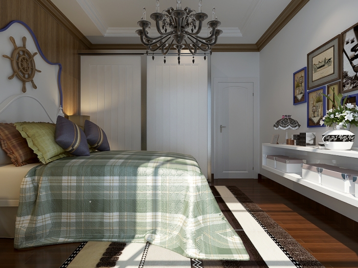 混搭风格卧室衣柜效果图 浪漫与时尚兼备衣柜效果图