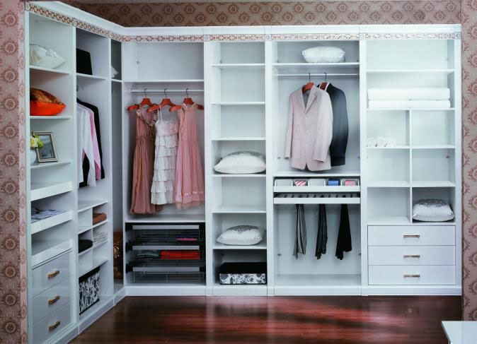 时尚高雅开放式衣帽间效果图 精彩设计超乎你想象