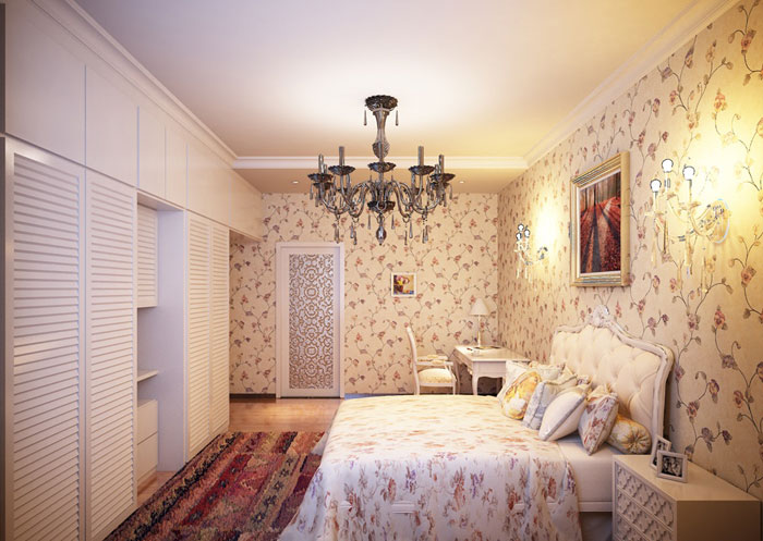 欧式田园衣柜设计图 女人的梦幻国度