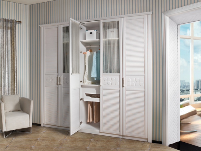 小清新内嵌式衣柜设计图 收获简单的温馨幸福