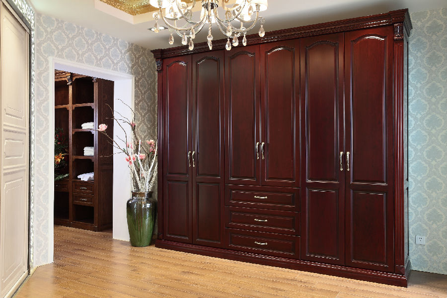 亚丹衣柜歌德堡系列欧式风格衣柜