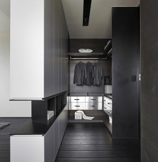 现代步入式衣柜效果图 简约风潮设计