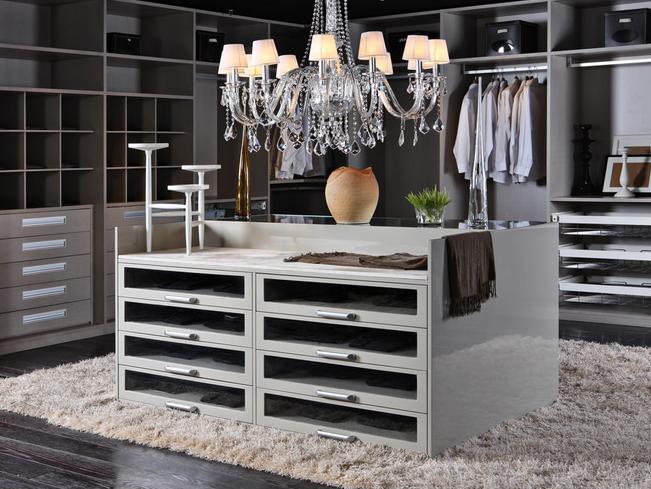 恬静安然简欧衣柜效果图 家居新概念