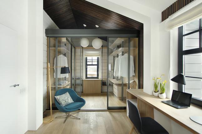 现代挂墙式衣柜效果图 收纳美观双效合一