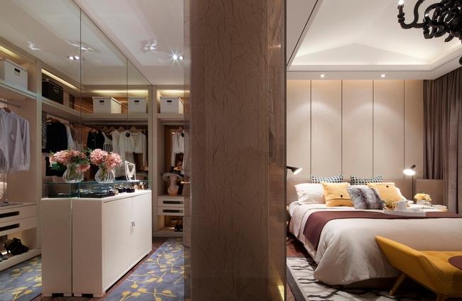 爱她就送她想要的 现代L型衣柜设计图