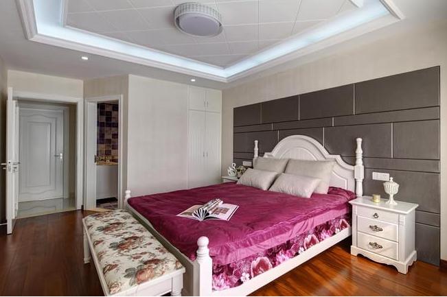 欧式风格三室两厅 欧式风格主卧衣柜效果图