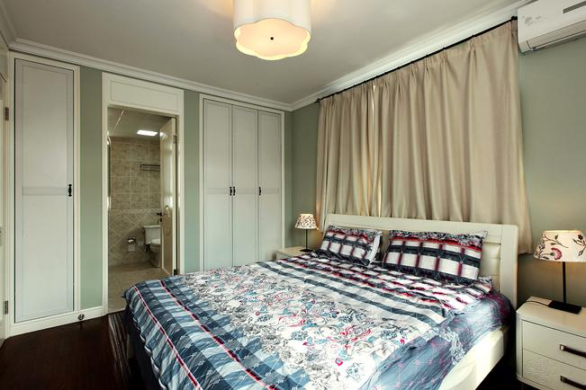 简欧欧式风格衣柜图片 清新度假小屋