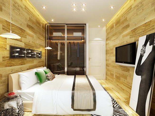 激情也需要沉淀 温馨个性卧室衣柜效果图