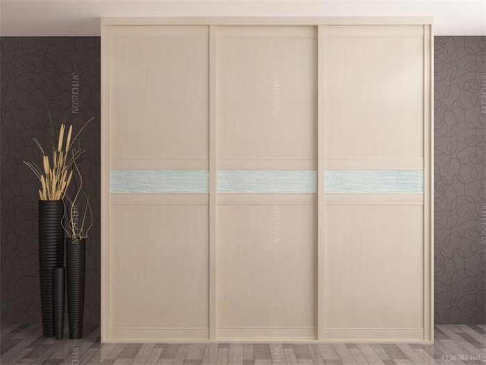 巧思与创意融合 清新原木衣柜效果图