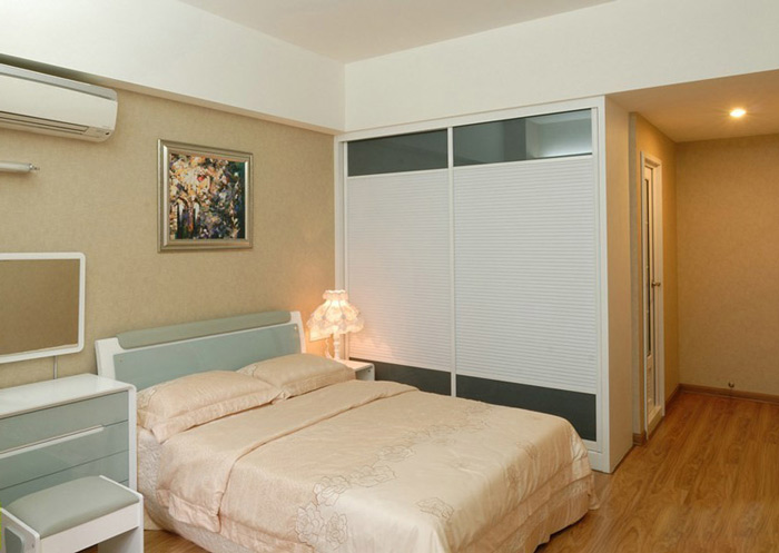 经济又实惠的装修小锦囊 现代简约推拉门衣柜效果图