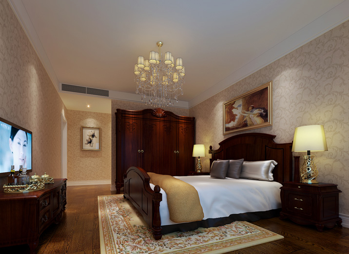 60后的浪漫 老房翻新卧室衣柜设计图