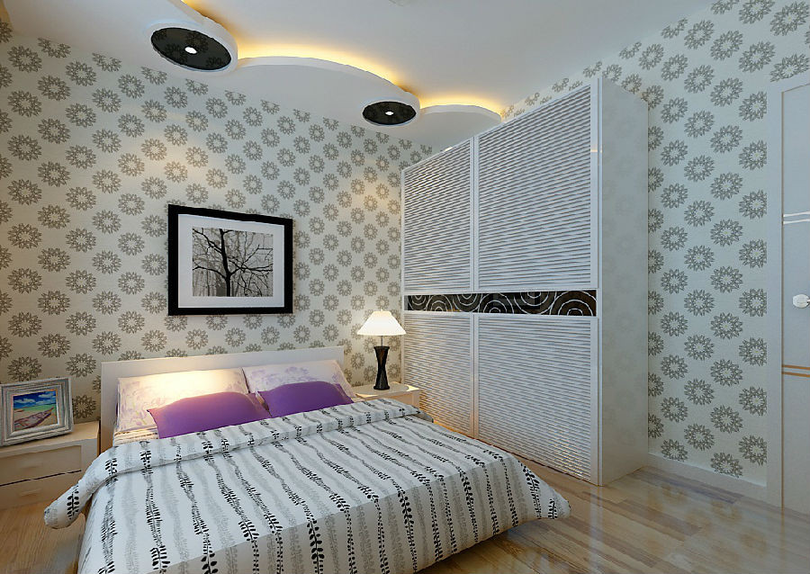 现代推拉门衣柜效果图 精致你的家居生活