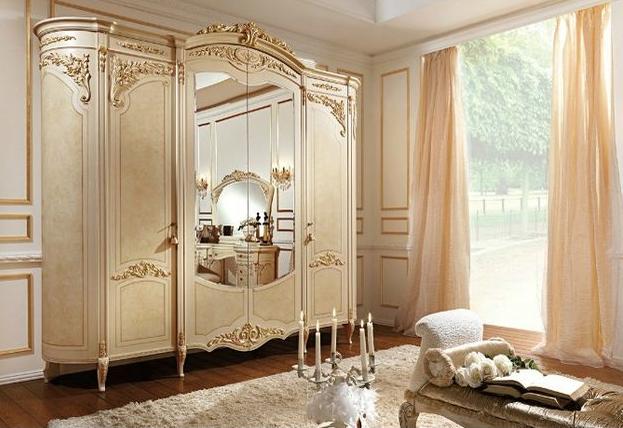  华丽贵族生活 轻奢古典衣柜设计图