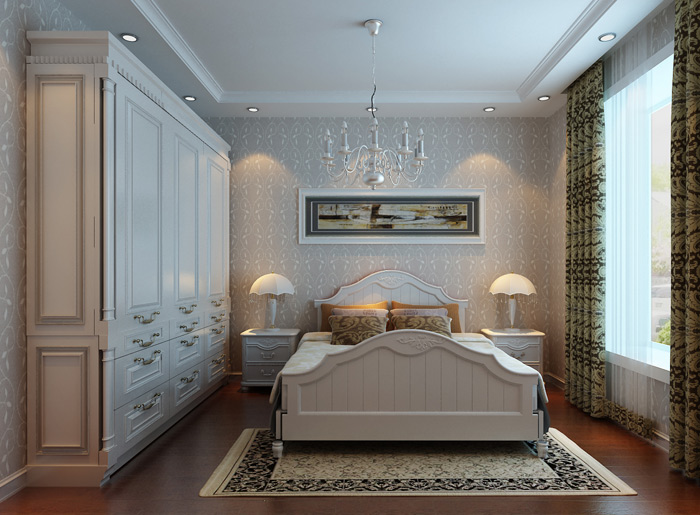 经典潮流之家 浓郁典雅欧式风情衣柜图片